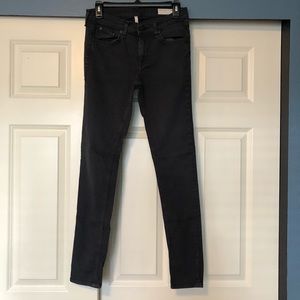 Rag & Bone Black Skinny Jeans